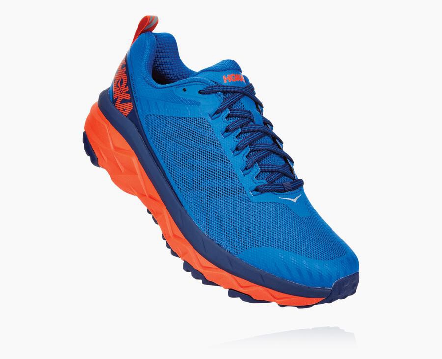 Pánske Trail Tenisky Hoka One One Zlavy - Challenger Atr 5 - Modre 07914-DWEB